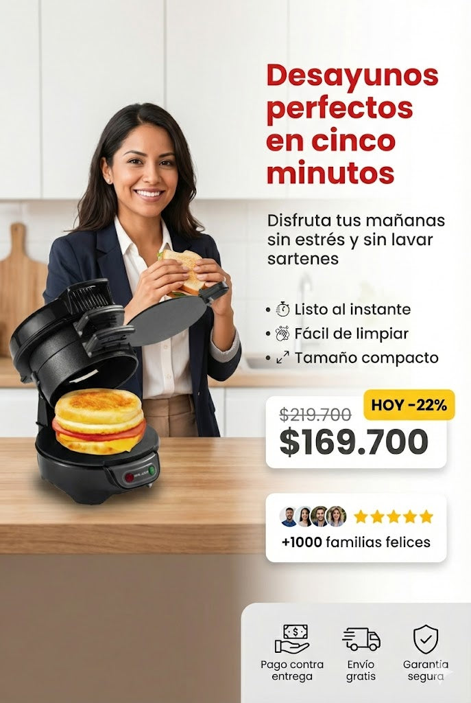 Maquina para hacer hamburguesas sokany
